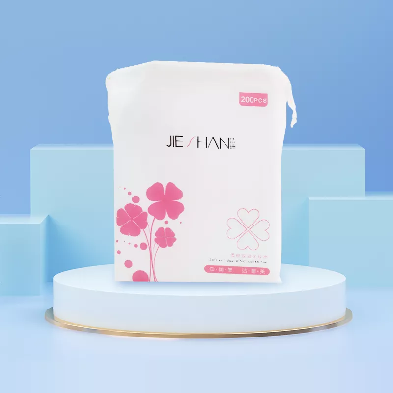 洁珊柔肤双效化妆棉